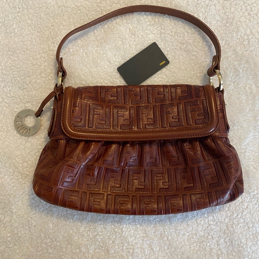 Fendi Leather Shoulder Bag